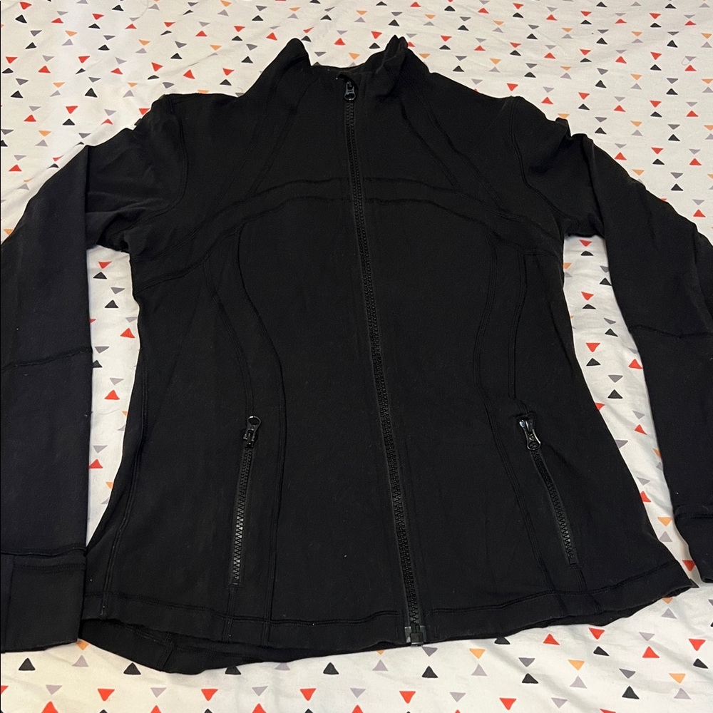 lululemon athletica Black Utility Jacket full zip sweater